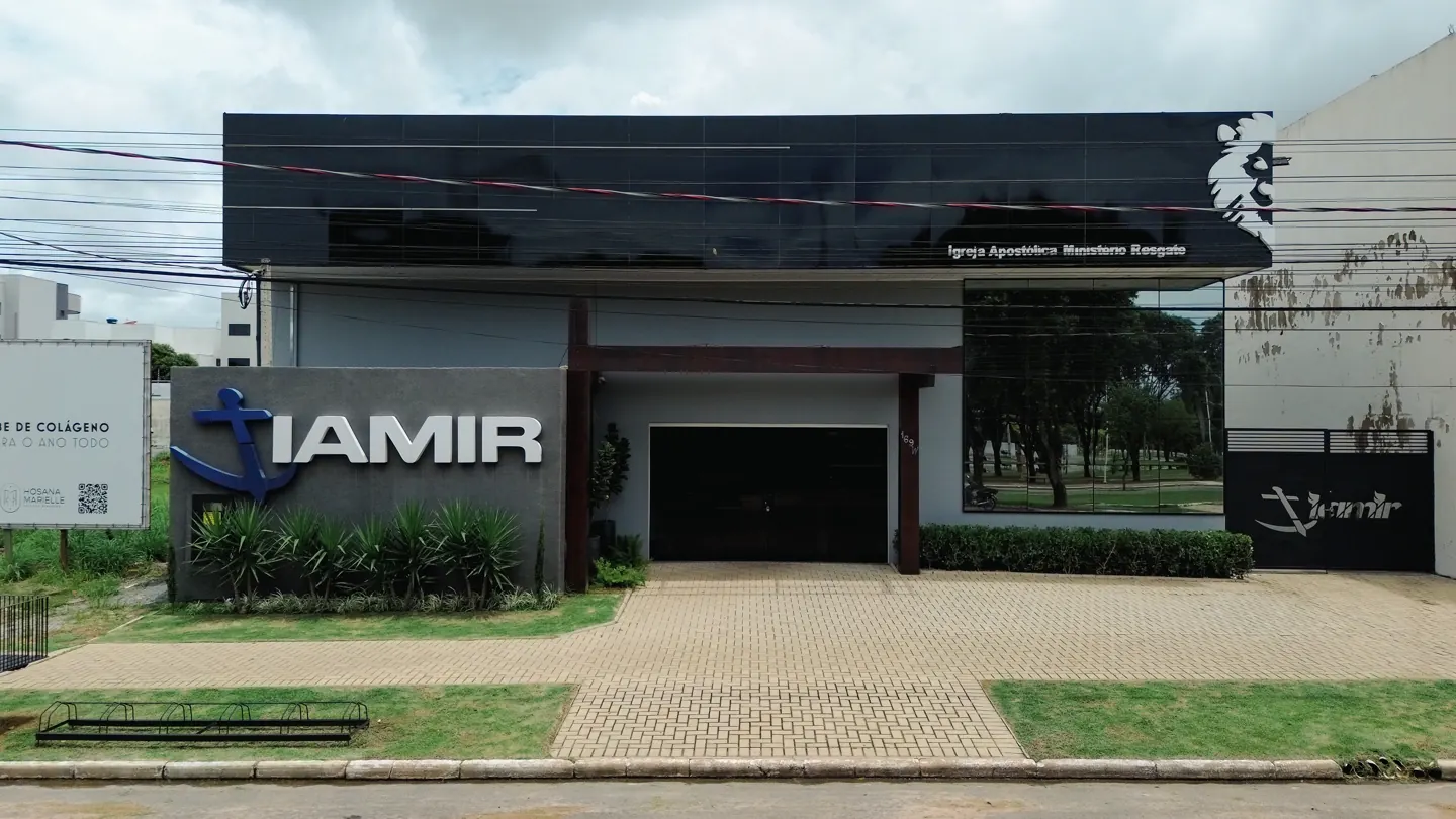 Fachada atual da Igreja IAMIR em Nova Mutum.